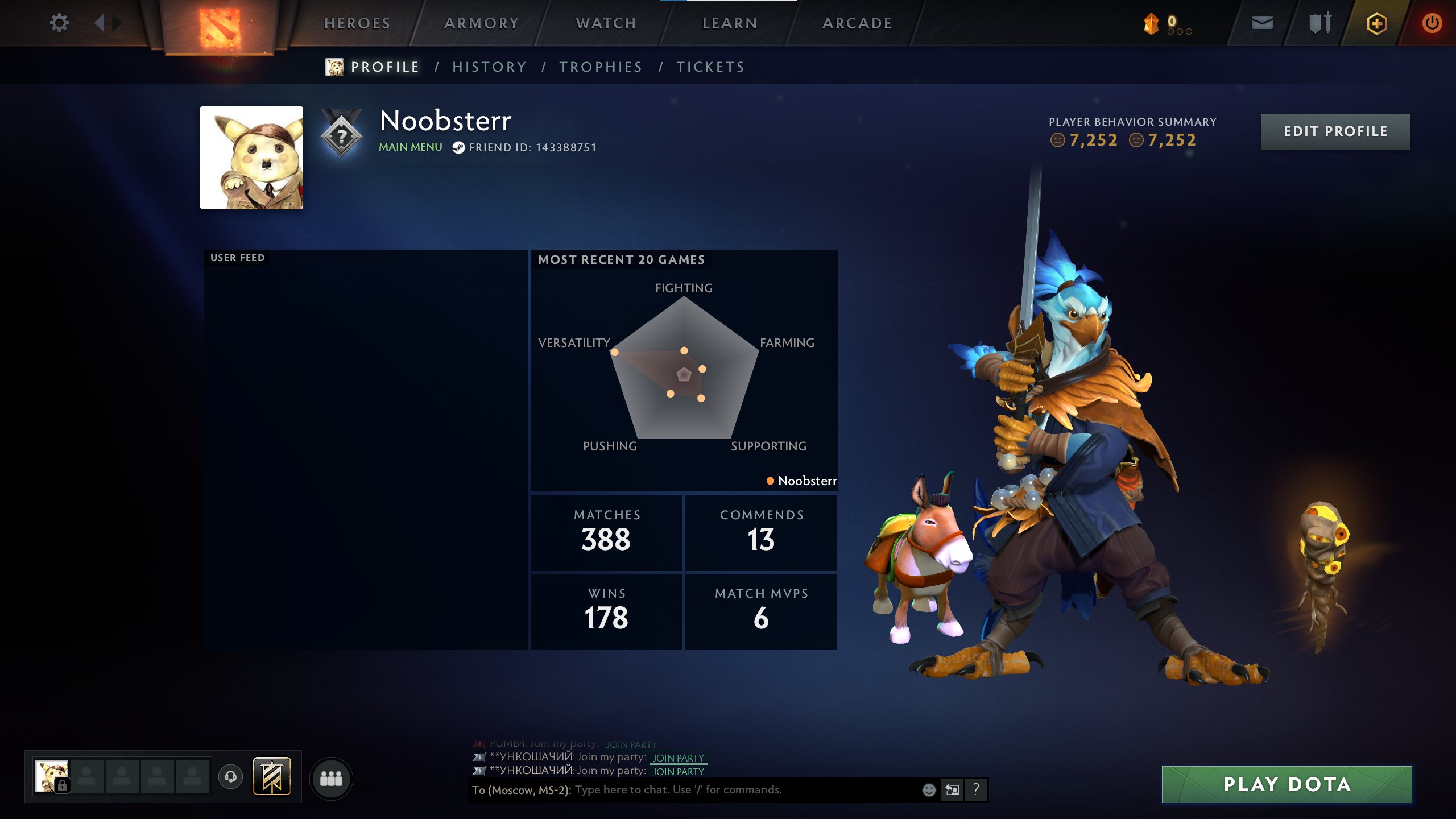 🔮DATA CHANGE🔮CALIBRATION🔮KNIGHT 2 1558 MMR🔮DEATH PROPHET WITH DARK CARNIVAL🔮discount, Sale, 2000 MMR, 7252 Behavior score, 7252 вежливости, 400 games
