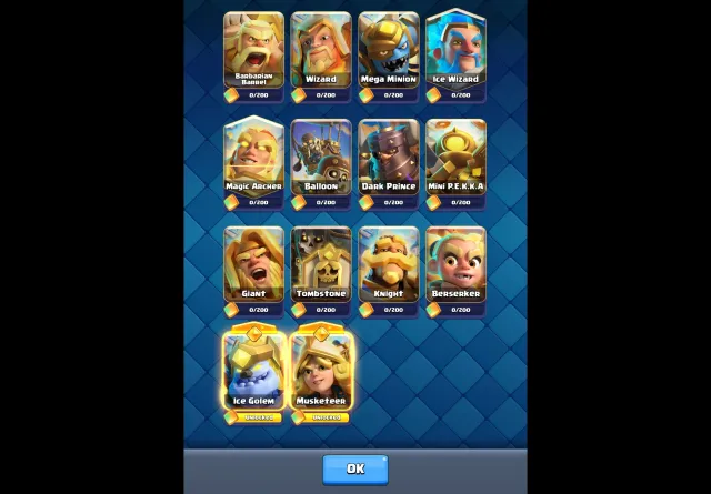 🔥 Clash Royale | 8220 🏆 | 1303 King Level | 1073 💎 | 79K 💰 | 2 EVO | 23 EMOTIONS | 34K ELITE CARDS ⭐, 21 arena, 1285 level, 8220 trophies, 122 cards, Available