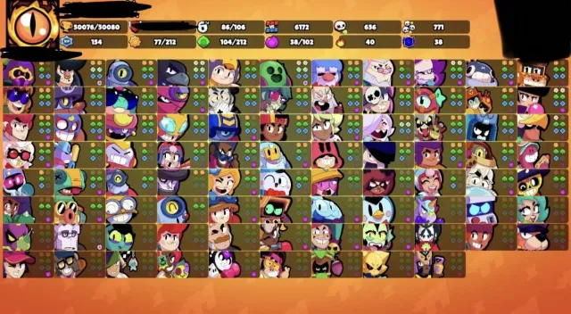 FAT ACC🔥| 50000🏆| LOTS OF SKINS🌶️| 38 PRIMES🪁|2 PRIME BULL🦬| 🏓, trophies 50000, brawlers 85, primes 38