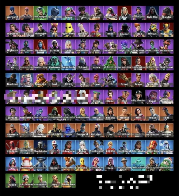 ✨Fortnite✨Олд аккаунт, Мидас, Харли Квин, Билли Алиш, Яблоко раздора, Продажа, скины 131