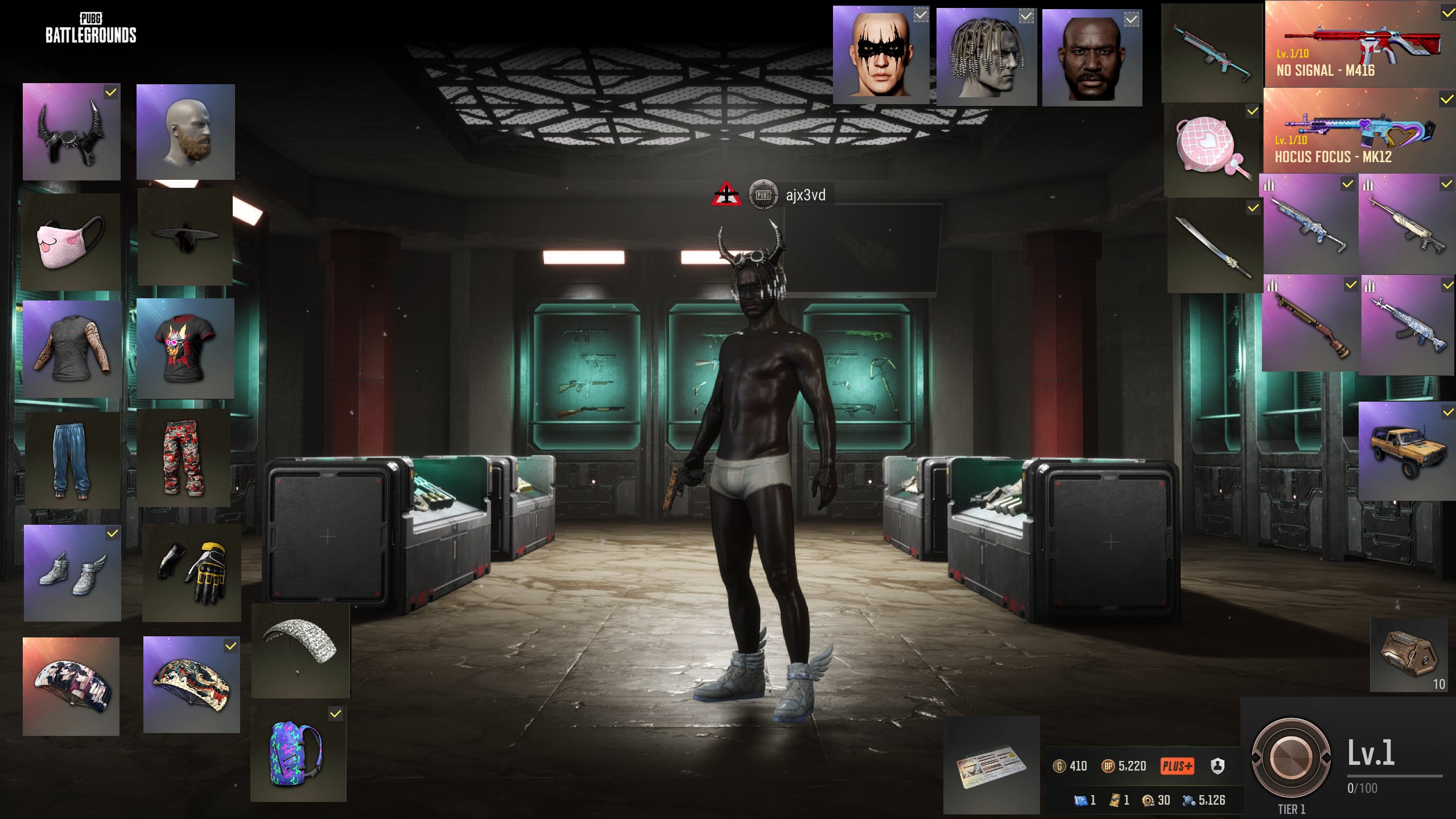 🔥M416 NO SIGNAL🔥MK12 HOCUS FOCUS🔥JONATHAN KAMAU🔥HORNS🔥37+ WEAPONS💥4 BATTLESTAT💥NICKCHANGE, Yes BATTLEGROUNDS Plus