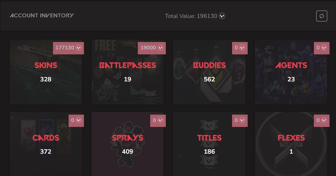 Rare VALORANT Account - Level 448, Immortal 2, 328 Skins, Arcane & Champions Items, Sale, Immortal 2, Agents: 23, Skins: 328