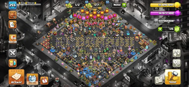 Top account with top gear and 2 designs and top upgrades, 18 TH Home Village, 10 TH Builder Base