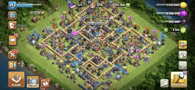 Selling my account 18 Town Hall, 253 lvl, 18 TH Home Village, 10 TH Builder Base