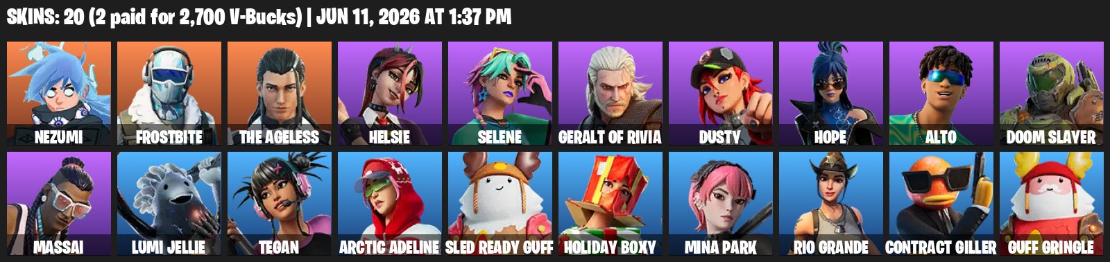 💫🎭 FORTNITE ACCOUNT | 20+ SKINS | FULL ACCESS | DETAILED INVENTORY IN DESCRIPTION 🎭💫, Sale, skins 20