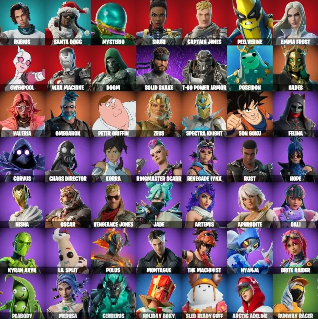 🔥FORTNITE ACCOUNT 🔥 EMAIL-ÄNDERUNG 🔥49 SKINS 🔥76 KILLS 🔥53 TANZEN 🔥400+ TAGEN SPIELZEIT, Verkauf, Skins 49