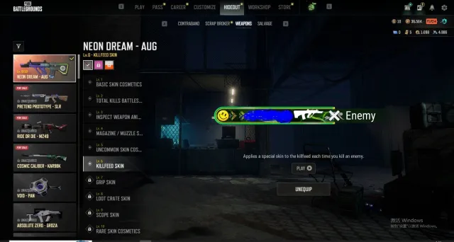 PGI Warp + Aug 6 Level, Yes BATTLEGROUNDS Plus