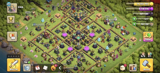 🏰14 TH🏰👑HEROES 81/85/52/51/27 🔮 15 skins, 14 TH Родной Деревни, 7 TH Строителя