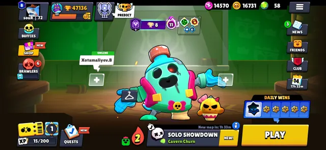 💯ПОВНИЙ ДОСТУП 💫Subway Surf скіни💫 І БАГАТОГО💕, 47136 кубків, 105 бравлерів, 8 праймів