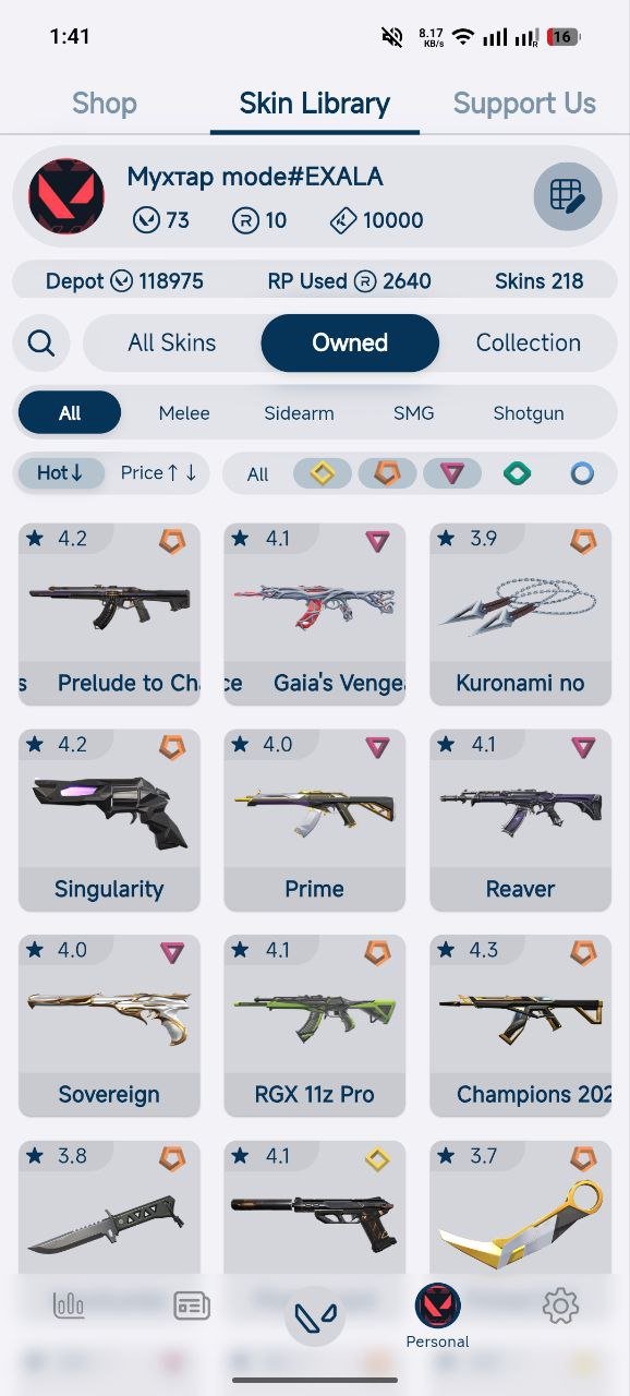 💎 Immortal 83rr peak Pracc Account☄️6x Buddies ☑️6y on Funpay ☑️35.000 VP ☑️, Sale, Platinum 3, Agents: 25, Skins: 96