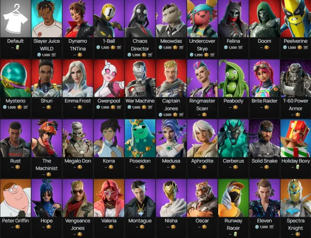 ✅🔥ACCOUNT 204 SKINS, OLD PVE, MIDAS, MINJTI, HARVEST DANCE, YOU'LL LAUGH, NEW YEAR'S DEFEAT!!!, Sale, skins 204