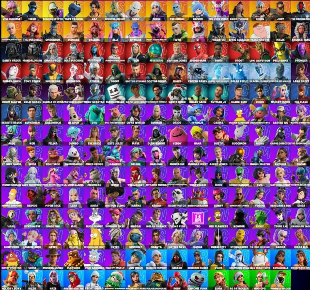 ✨😍211 SKINS😍✨275 KIRKS😍✨206 DELTAPLANES😍✨764 EMOTIONS😍✨ FULL ACCESS 🟥 EXCLUSIVE 🟥 ❗❗ACCESS TO MAIL❗❗, Sale, skins 211