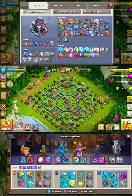 ⚔️✅【 Clash of Clans 】⚔️【 15 Town Hall 】⚔️【 Full Access + Guarantee 】✅⚔️, 15 TH Native Village