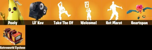 🔥 91 Skins + 7 Exclusives (Peely, Astroworld Cyclone), 146 Pickaxes, 110 Emotes 🔥, Sale, skins 91
