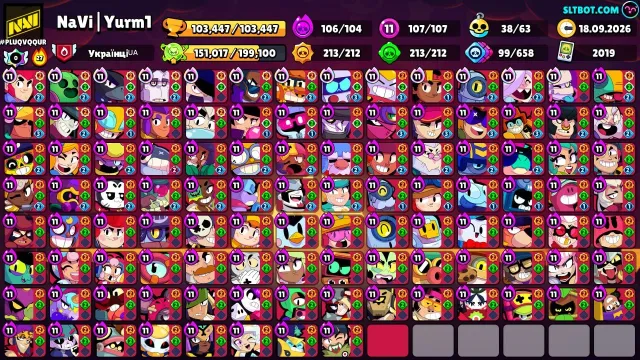 🔥🔥🔥TOP ACCOUNT IN Brawl Stars🔥🔥🔥