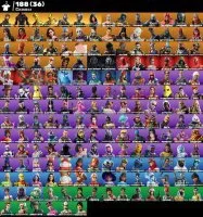 Account with 200 skins including Take the L and "Shady Doggo the stylish/fashionable Balenciaga dog, Sale, skins 200