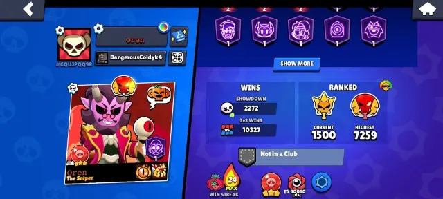 автовыдоча полный доступ 🔥аккаунт Brawl Stars: 104 бойца и огромная коллекция скинов! чек описание!, 62456 кубков, 104 бравлеров, 32 праймов