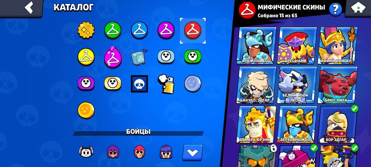 3 OLD BP🎴88/102🎴36500🏆🩸 11 11 FORCES, ALMOST ALL FROM 7 FORCESGOOD SKINS, trophies 36800, brawlers 88, primes 5