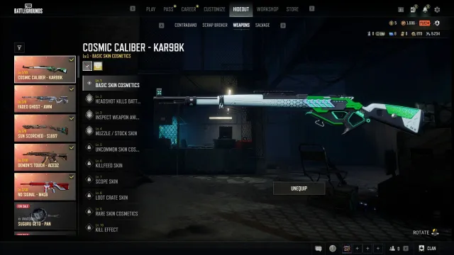 |СМЕНА ПОЧТЫ| Аккаунт с 5 прокачиваемыми скинами (Kar98k/AWM/S1897/ACE32/M416), Есть BATTLEGROUNDS Plus