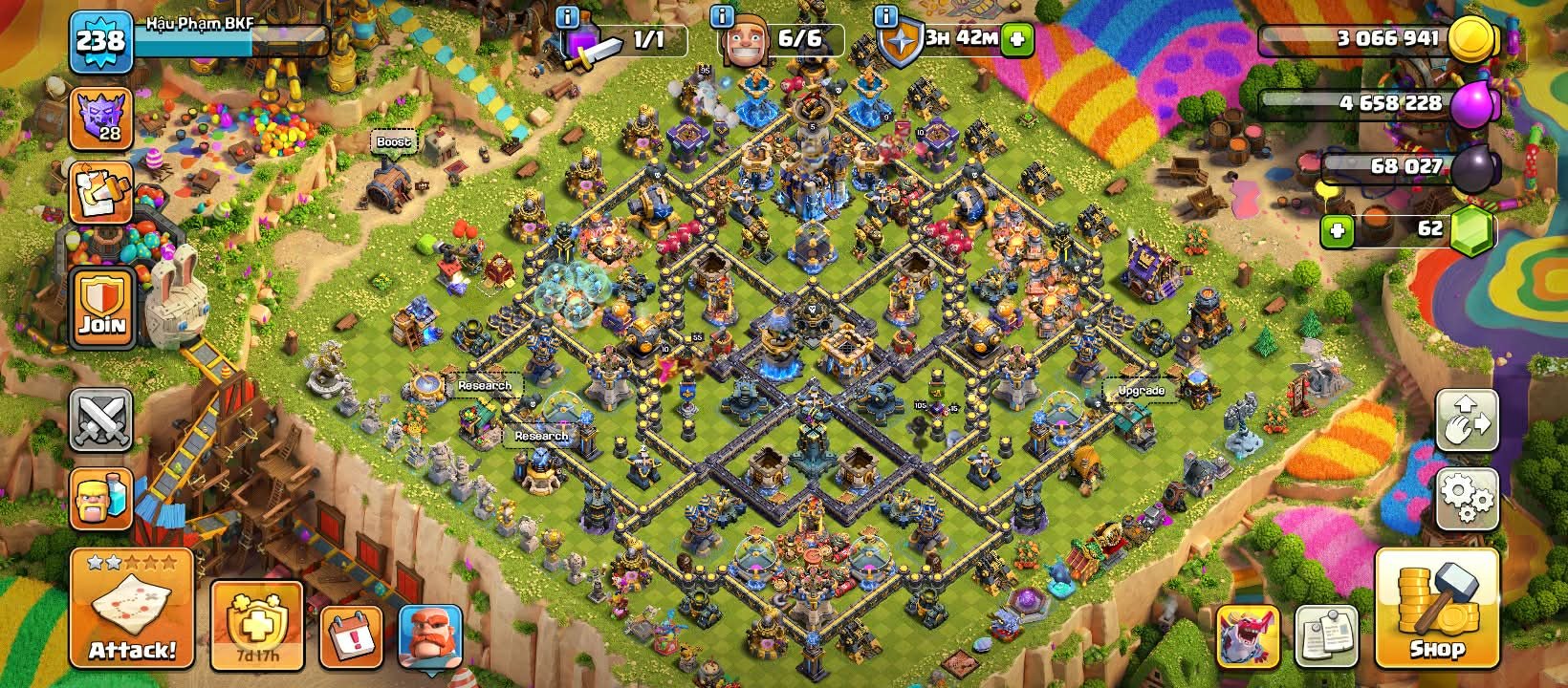 TH 18 💹9 EPICS MAX 2 LVL 26 REST HIGH 💹HERO: 105/105/95/80/55🏷️𝗡𝗼𝘁𝗲: 𝟏𝟎𝟎% 𝐒𝐚𝐟𝐞 𝐀𝐜𝐜𝐨𝐮𝐧𝐭 𝐆𝐮𝐚𝐫𝐚𝐧𝐭𝐞𝐞𝐝📌, 18 TH