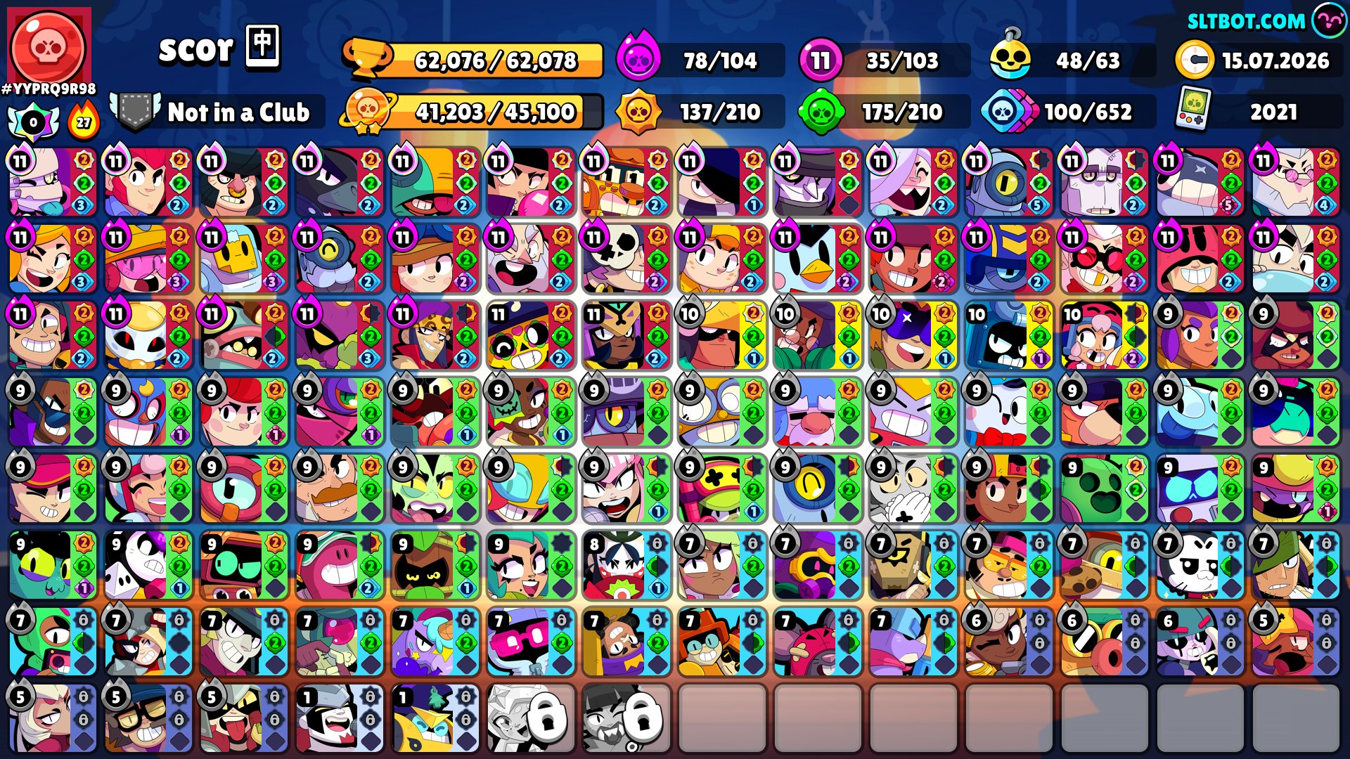 🏆𝟲2𝐊🏆 👤1O3/1O4👤 310 SKINS