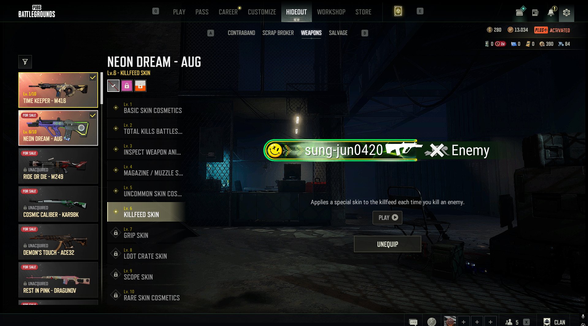 I'm selling a loaded twink, Yes BATTLEGROUNDS Plus