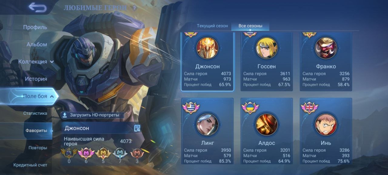 💚 PERSONAL ACCOUNT! 🔥 WORLDWIDE COLLECTOR! FULL ACCESS / ALL DATA INCLUDED! 🔥, Sale, Rank: Epic, Level: 130, Winrate: 65%, Heroes: 133, Skins: 674