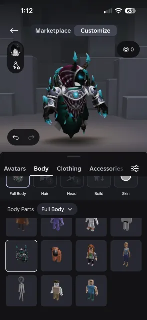 selling account with korblox / korblox, Sale, Voice chat: Available