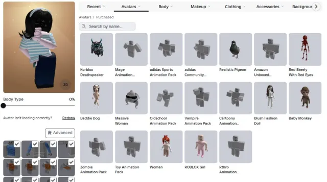 ⭐ Account with Korblox Deathspeaker / 385k+ TOTAL ⭐ FAST DELIVERY, Sale, Voice chat: No