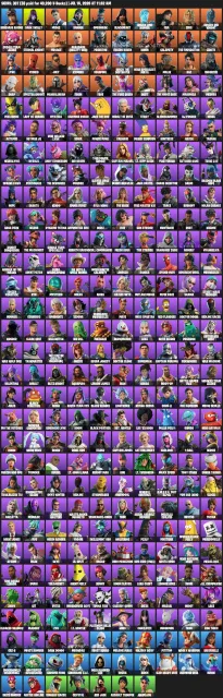 🔥 307 SKINS | RENEGADE RAIDER ⚡ | DARK SKULLY 💀 | GOLD MIDAS 👑 | EMAIL CHANGEABLE 📧, Sale, skins 307