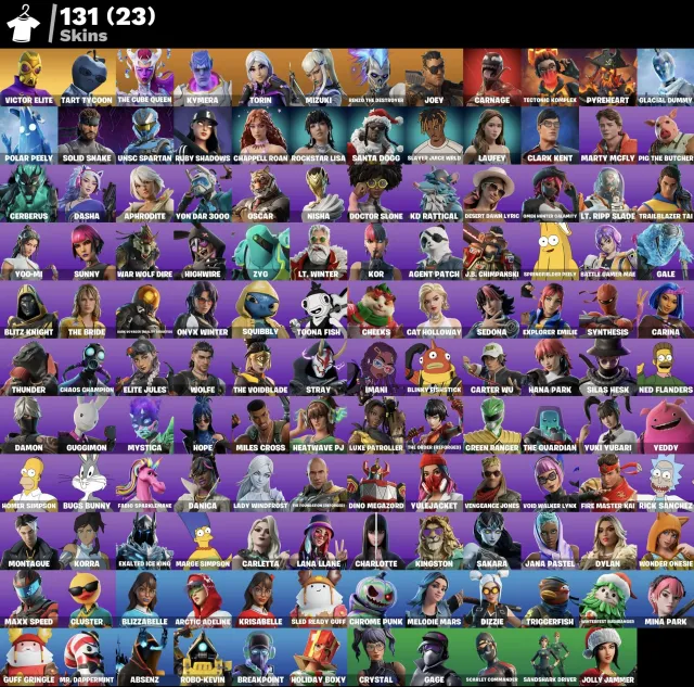 Selling account 🖤 131 skins ☀️ BP purchased, Sale, skins 131