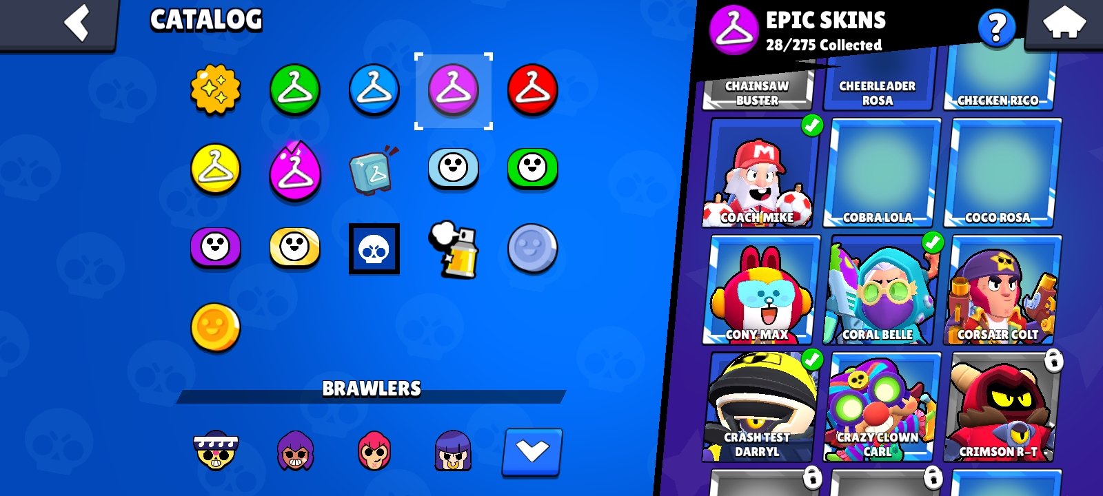 🔥 Brawl Stars Account 32K Trophies! 🔥12K BLINGS, trophies 33607, brawlers 69, primes 20