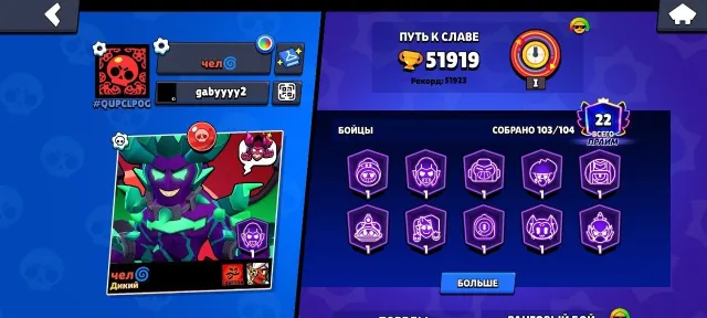 I sell acc in bs 52k cups, 29 on 11 strength fighters, trophies 51925, brawlers 106, primes 22