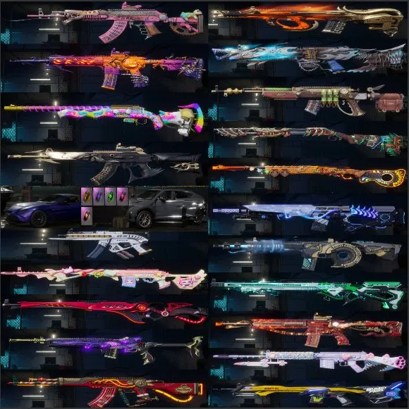 20X PROGRESSIVE GUNS / 5X MASTER'S / 5X SMOK / Urus S (Lusso) / ASTON MARTIN / DORIAN, Yes BATTLEGROUNDS Plus