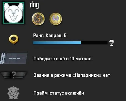 PRIME | 2 MEDALS | INVENTORY 150 RUBLES | FULL DATA RESET | 100% GUARANTEE, Sale, With inventory, Has PRIME, Competitive