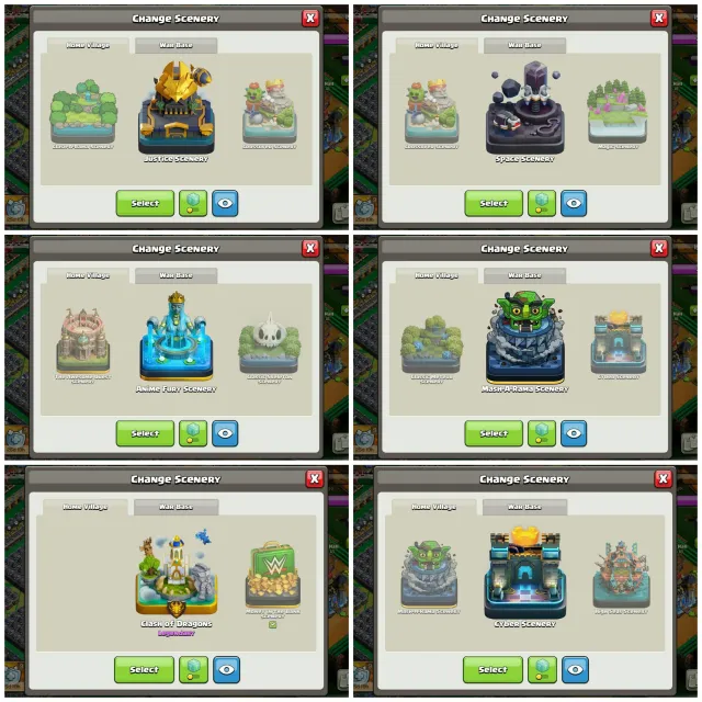 Th18➤NOTHING LEFT AVAILABLE➤70% SHOP➤PH LOCAL ➤7× skin set➤12 scnery➤15 epic max➤600 CWL MADEL, 18 TH Родной Деревни, 10 TH Строителя