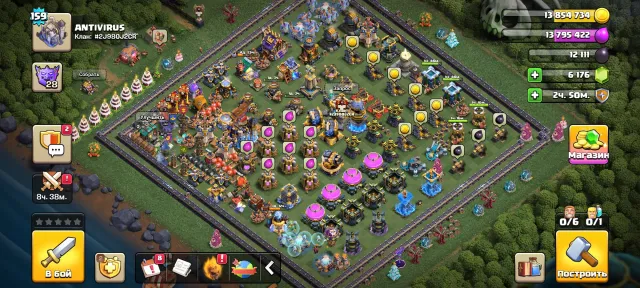 CLASH OF CLANS🟡Good Price🟡18-TH Full Walls🟡Months of Savings🟡3 Gold Passes, 18 TH Home Village, 10 TH Builder