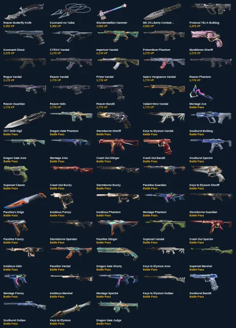 VE171 EU | 102 lvl | 58 skins | Reaver Butterfly Knife, Kuronami no Yaiba, Wonderstallion Hammer, Sale, Ranked unlocked, Agents: 17, Skins: 58