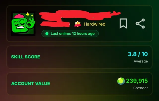 2019 main account check description, 40000 trophies, 107 brawlers