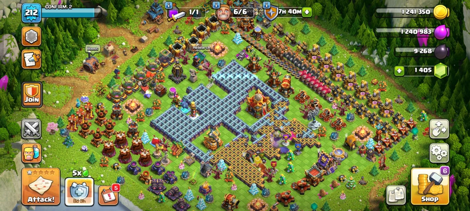 🏆 TH16 FULL MAXED 🏆 12X EQUIPMENT 🏆 SB LVL 27 🏆 1348 CWL MEDALS 🏆 HEROES 80-92-61-68-37-4, 16 TH Main Village