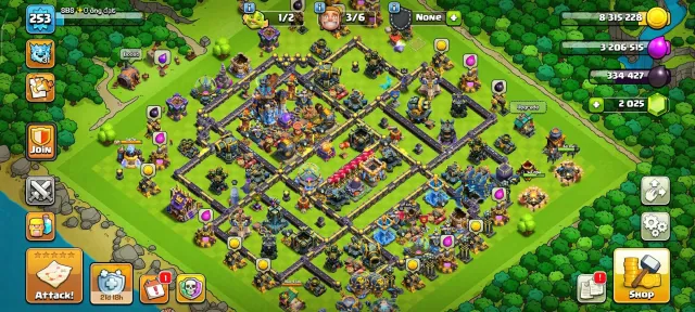 TH 18 ALMOST MAX☠️5 Hero Max☠️Heros: 105/105/95/80/55/17☠️Max Equipment☠️, 18 TH Родной Деревни, 10 TH Строителя