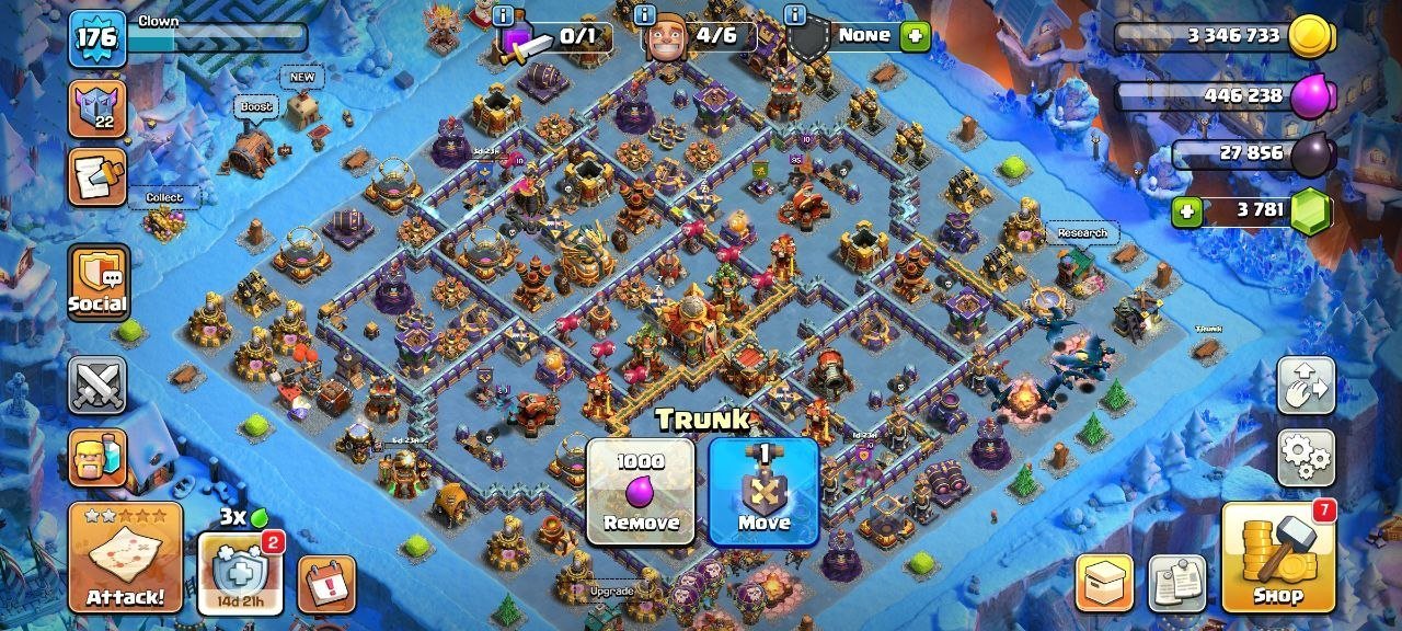 Th 16 near max, 16 TH Main Village, 10 TH Builder