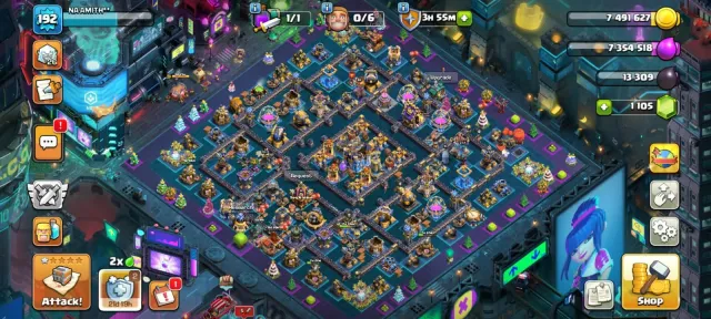 🏆TH18 ALMOST MAX🏆5000 RAID MEDAL🏆13X EQUIPMENT🏆2X PAID SCENERY🏆HEROES 66-93-49-52-15-13🏆NC FREE, 18 TH Родной Деревни, 10 TH Строителя