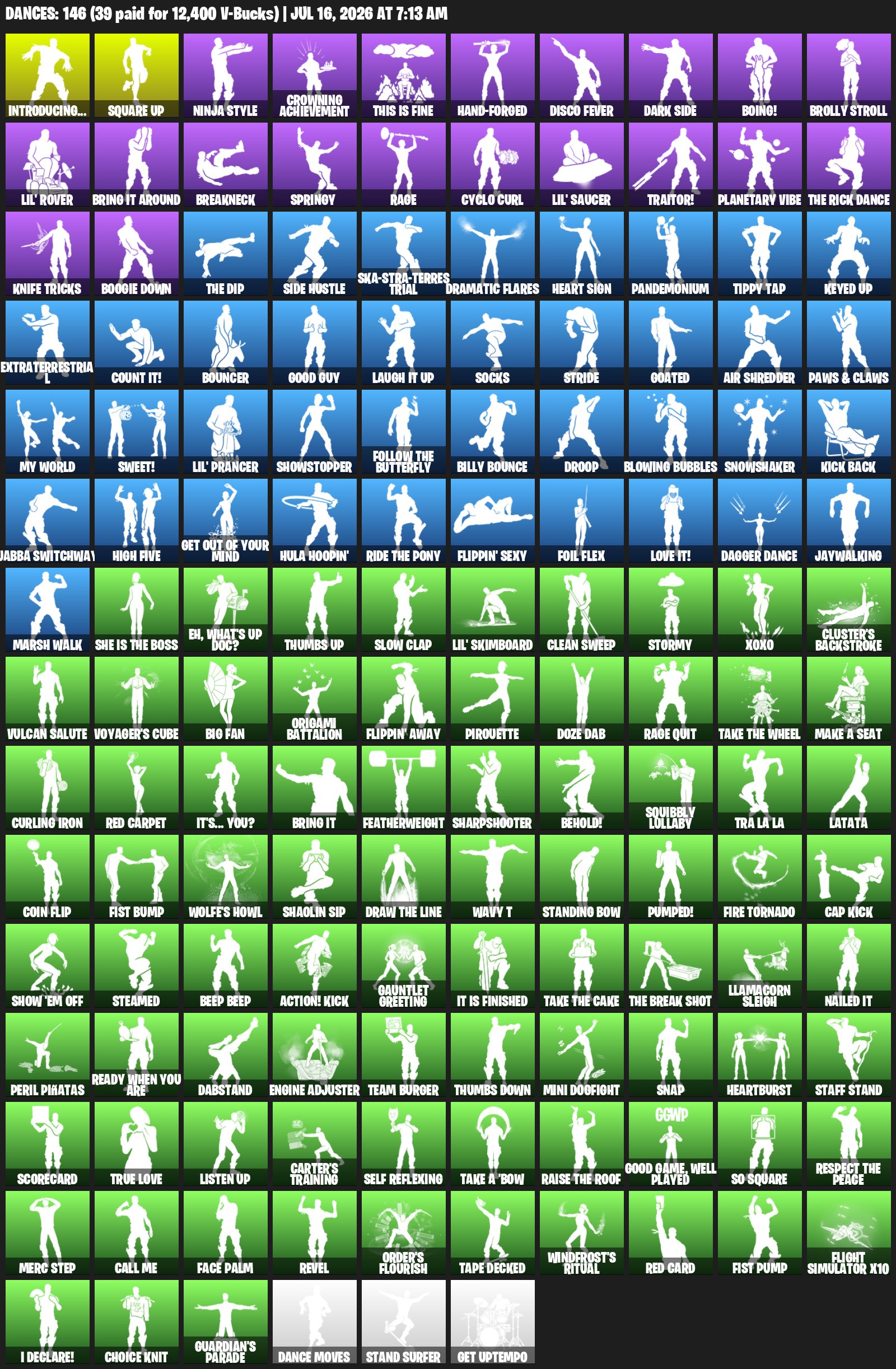 🌺209 skins 🌺231 picks🌺Grriz|Vivi Chroma|Sultura|Raz|Frostbite|Spire Assassin|Dark 4|Wookiee, Sale, skins 159