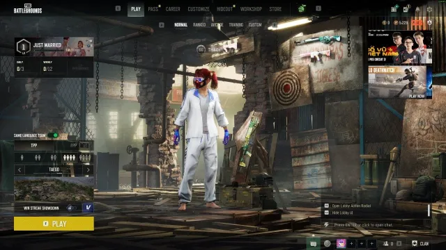 Kar98k Cosmic Caliber lvl 1, Есть BATTLEGROUNDS Plus