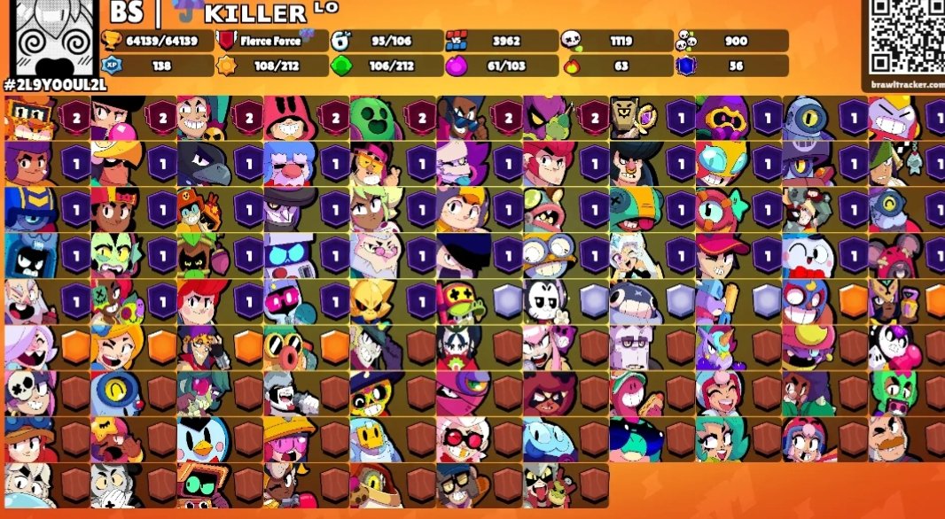💙JUICY ACCOUNT💙SEVEN RANK 30 BRAWLERS💙63 HYPERCHARGES💙22 MAXED BRAWLERS💙TONS OF SKINS💙, trophies 64000, brawlers 95, primes 56