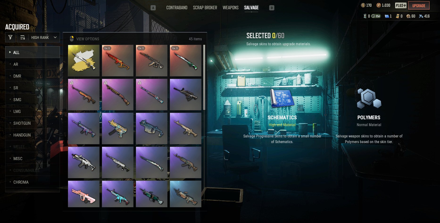 🎀[PROGRESSIVE] YULE SLEIGH MINI14🔥DEMON TOUCH ACE32🎀COSMIC CALIBER KAR98K + CHROMA🔥LOTS OF SETS🎀, No BATTLEGROUNDS Plus