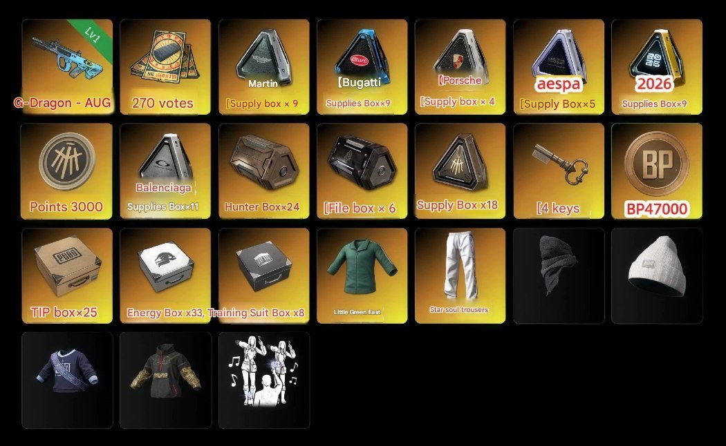 🧡🔥 READY ACCOUNT | AUG G-DRAGON 🧡🔥 270 COUPONS 🧡🔥 95 BOXES 🧡🔥, No BATTLEGROUNDS Plus