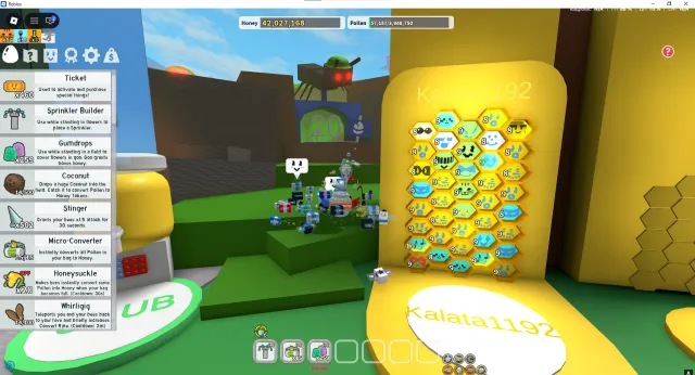 🔥7 EVENT🔥40 BEES🔥460 TICKETS + GUMMY BEE + VICIOUS BEE + 2 DIAMOND EGG🔥46KK honey🌚9-8 lvl🔥🌚, Accounts