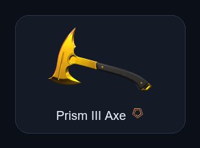 【 Prism III Axe 】 【 Cavalier Vandal 】 【 POLYfrog Sheriff 】 【 Auto delivery 】, Sale, Silver 2, Agents: 14, Skins: 18